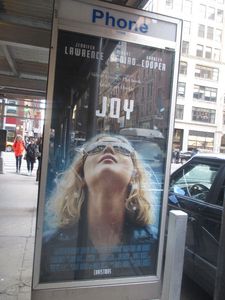 Joy US poster in the Flatiron district of New York